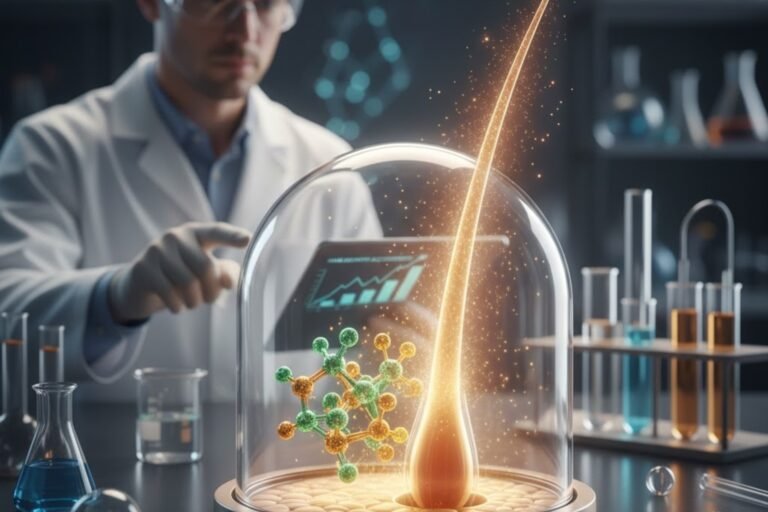 Cette molécule qui accélère la pousse des cheveux