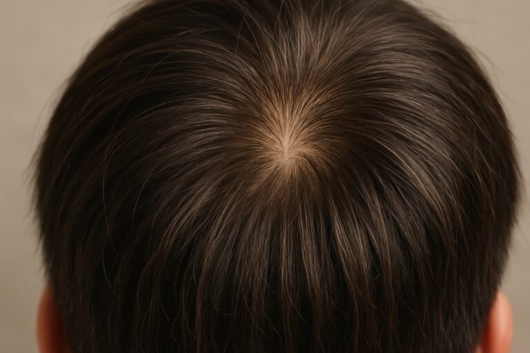 Combien de cheveux sur une tête