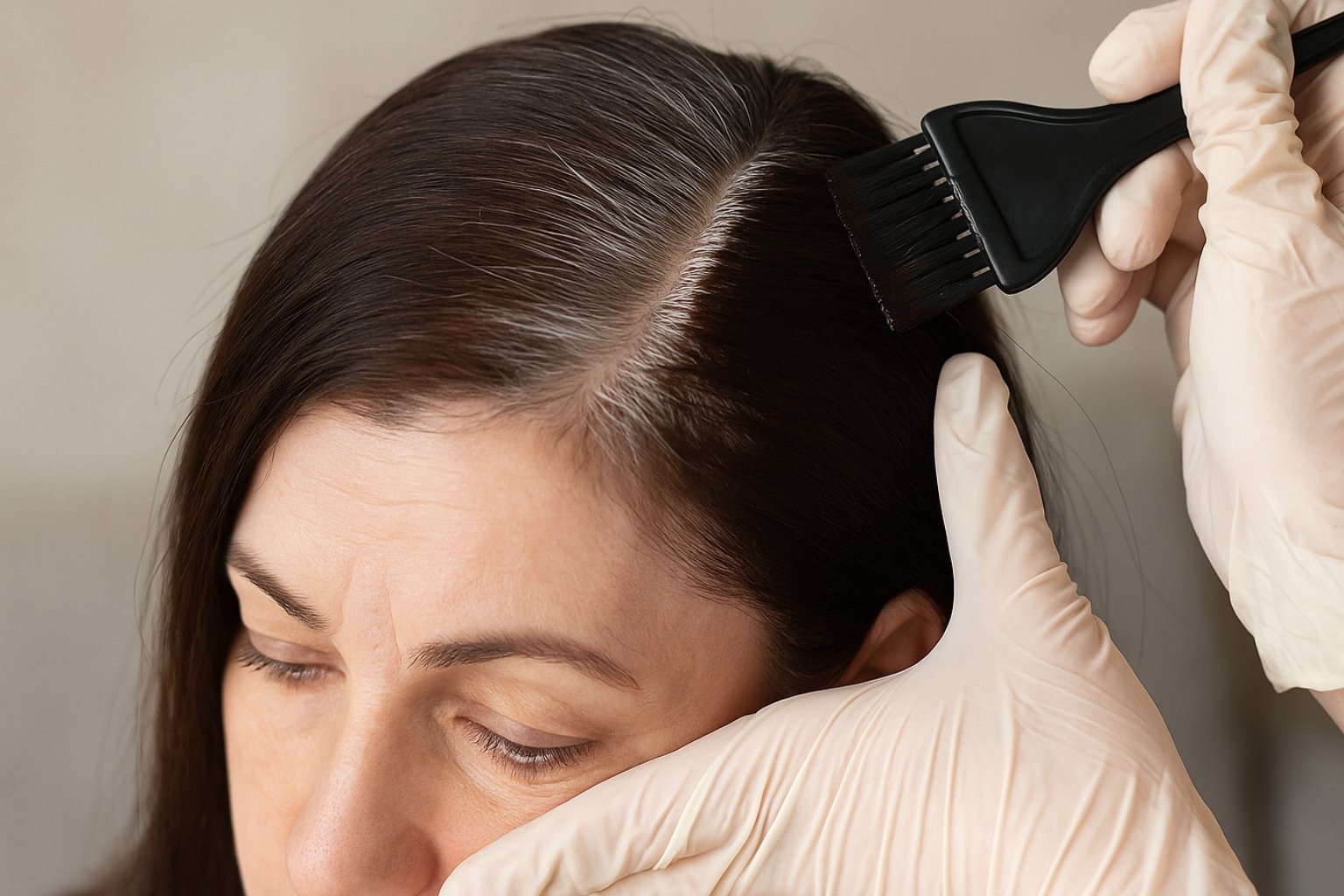 Comment couvrir les cheveux blancs