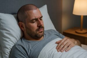 Comment dormir après une greffe de cheveux