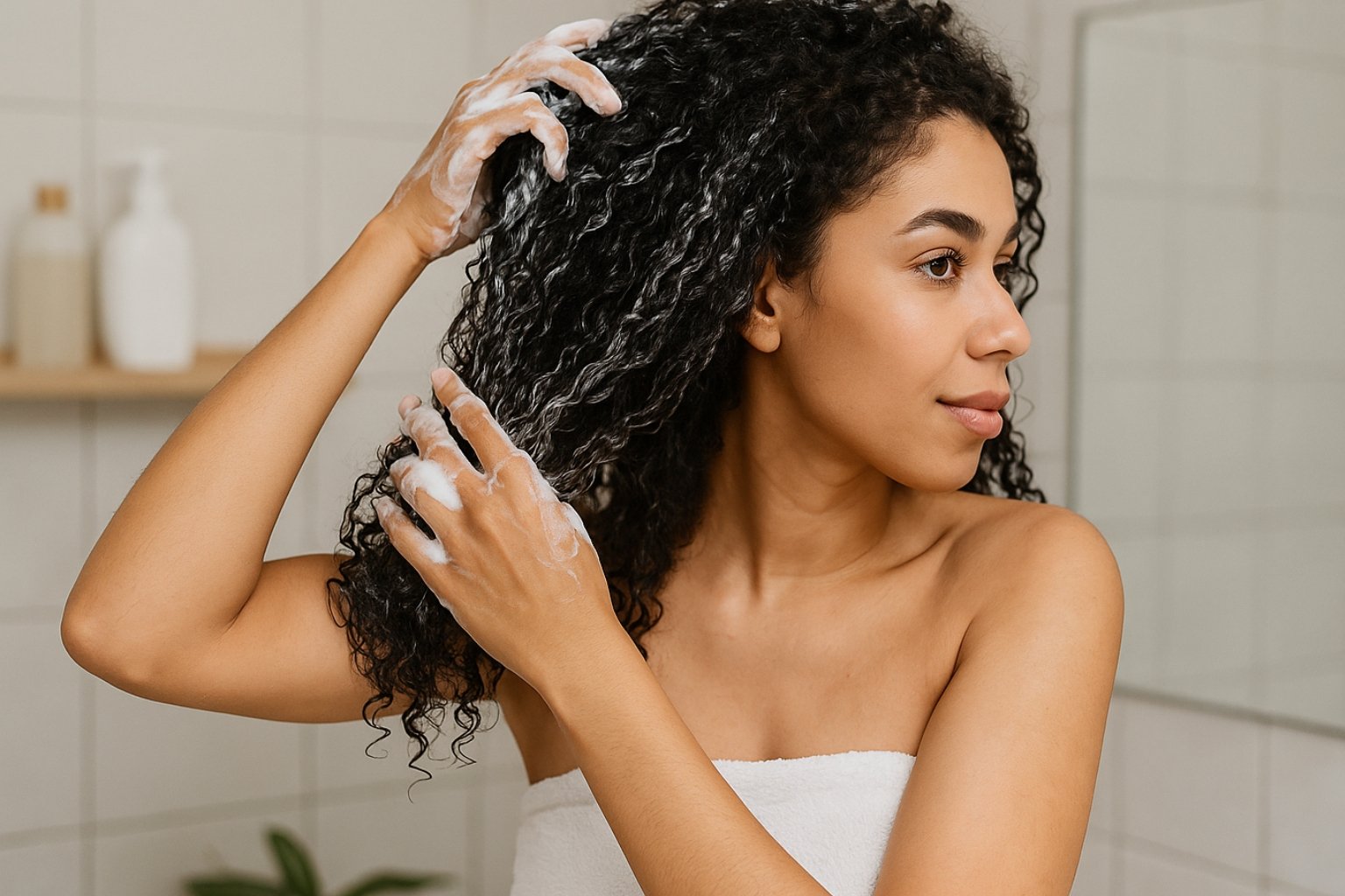 Comment entretenir les cheveux bouclés