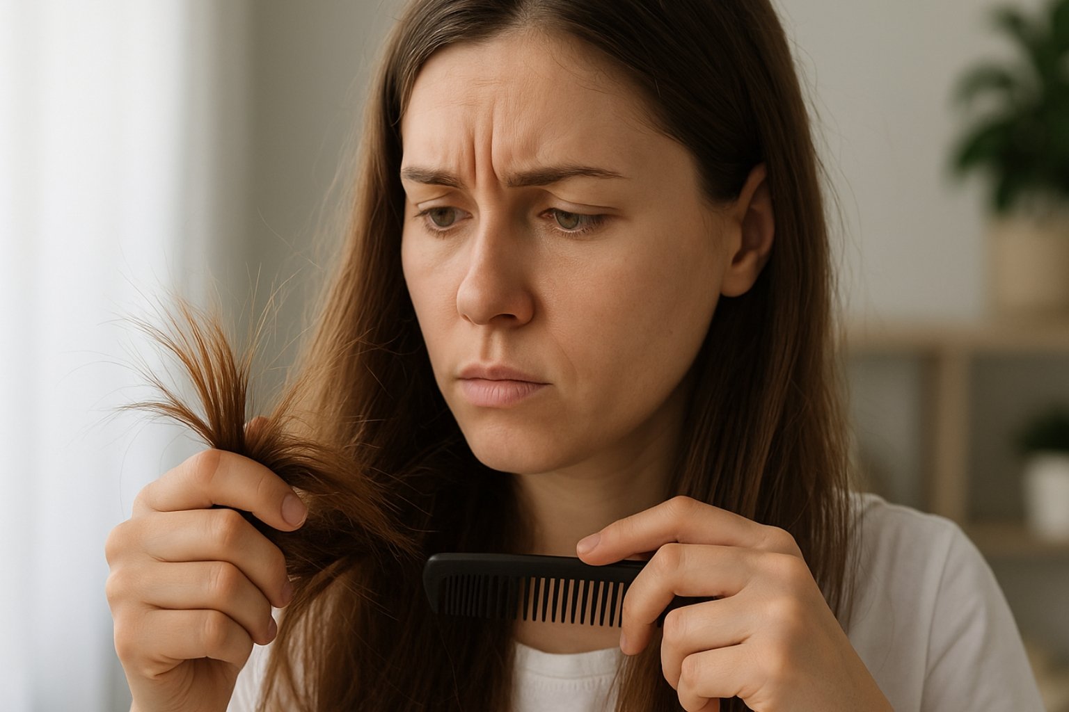 Comment réparer cheveux cassés