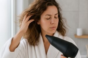 Comment sécher ses cheveux sans qu'ils gonflent