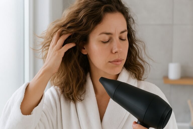 Comment sécher ses cheveux sans qu'ils gonflent