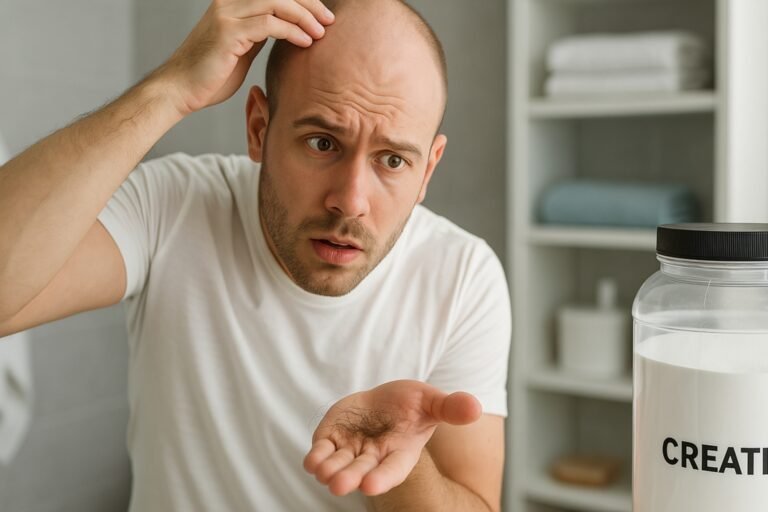 Est ce que la créatine fait perdre les cheveux