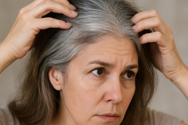 Pourquoi les cheveux deviennent blancs