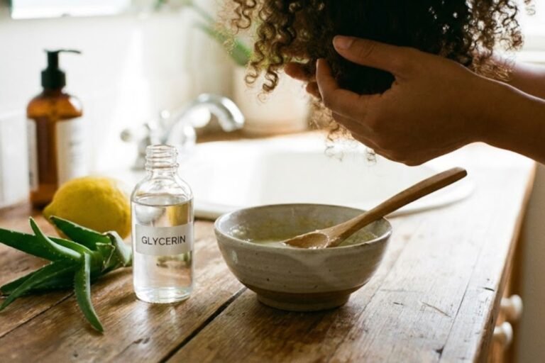 Se débarrasser des pellicules à moindres coûts avec de la glycérine